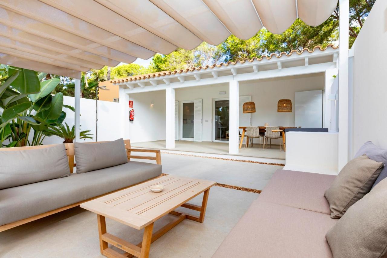 Ses Eufabietes Apartments & Restaurant Playa Migjorn Exteriör bild