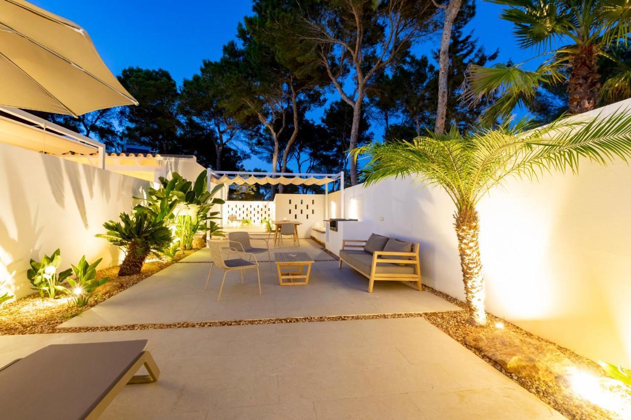 Ses Eufabietes Apartments & Restaurant Playa Migjorn Exteriör bild