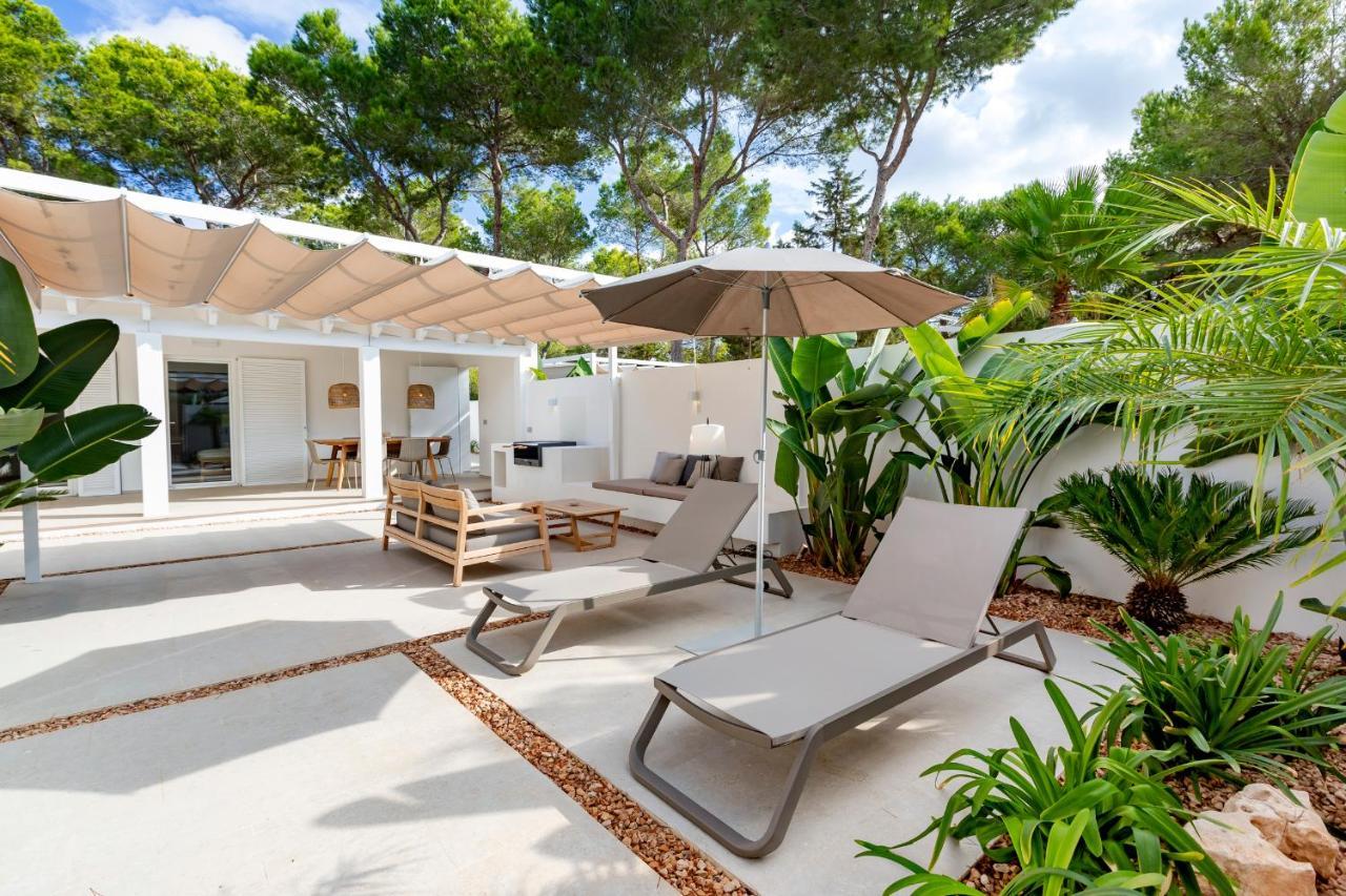 Ses Eufabietes Apartments & Restaurant Playa Migjorn Exteriör bild
