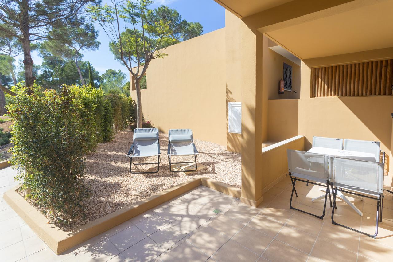Ses Eufabietes Apartments & Restaurant Playa Migjorn Exteriör bild