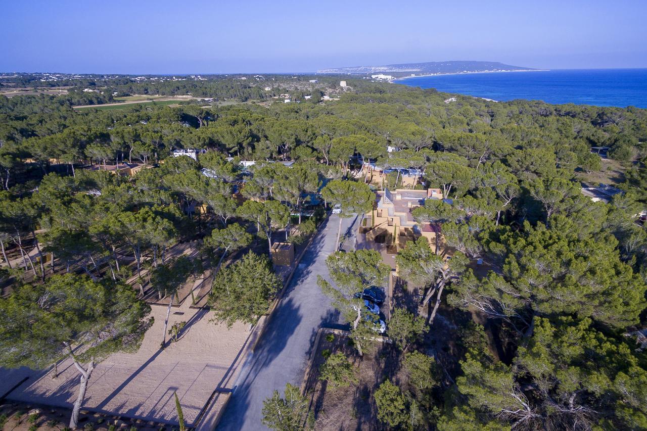 Ses Eufabietes Apartments & Restaurant Playa Migjorn Exteriör bild